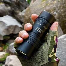10-300X40 Zoom High Definition Professional Portable Monocular Telescope For Outdoor Phone Photography - A - View 4