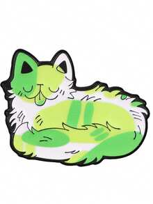 1 Pc/4pcs Cartoon Cute Multi‑Color Mood Cat Brooch, Decorative Pin For Bags & Garments, Gift For Cat Lovers - Multicolor - View 7