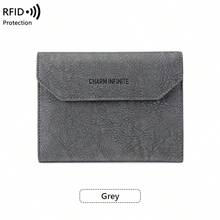 MIYIN Vintage Frosted Flip‑Cover Passport Wallet, RFID Blocking, Store Passport Cards Cash Coins, With AirTag Slot Pen Loop Portable Travel Organizer - Multicolor - View 19