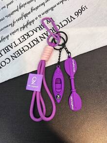 Racing Kayak Bag Charm, Creative Competition Small Gift, Soft Rubber Mini Kayak Keychain, Suitable For Backpack Decoration, Daily Bag Ornament, Holiday Party Gift, Back To School Gift, Women's Keychain, Car Keychain, Keychain Making Material, Men's Keychain, Backpack Charm Keychain, Keychain, Keychain Pendant, Keychain Coin Purse, Bulk Keychains, Keychain Set, Keychain Accessories - Multicolor - View 10