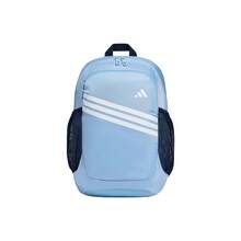 Ransel minimalis portabel kasual serbaguna adidas dengan resleting di bagian atas, unisex, biru. - Baby Blue - View 2