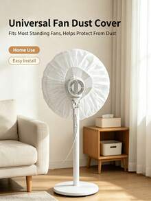 Universal Vertical Fan Dust Cover, Disposable Lightweight Fan Head Protector, Easy To Put On And Take Off Dust Cover, Suitable For Home Fans, Bedroom, Living Room And Office Practical Accessory - Multi-color - View 5
