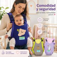 Baby Carrier & Accessories - Baby Blue - View 1