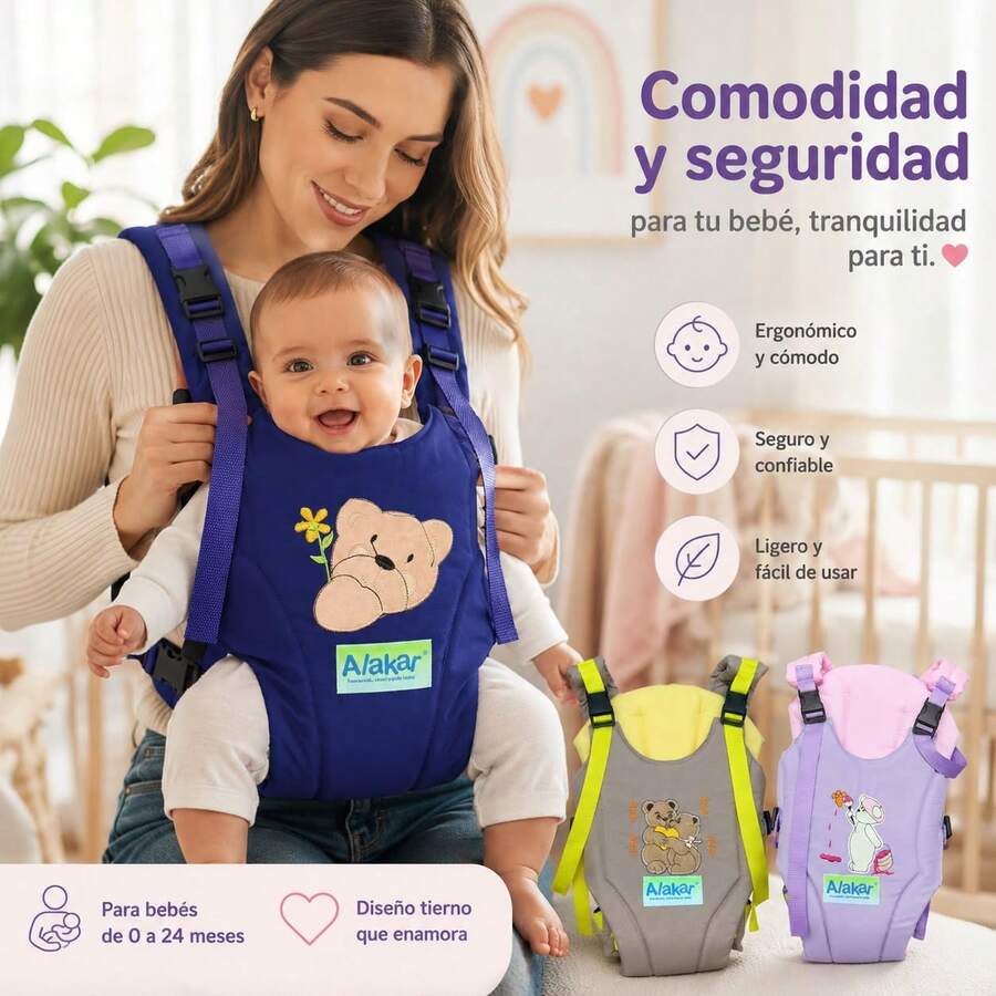 Baby Carrier & Accessories - Baby Blue - View 1