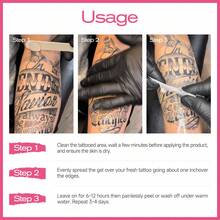 Farfnir Tattoo Film Gel 60g 1pc/2pcs, Advanced Film-Forming Formula, Deep Hydration & Friction Protection, Invisible Breathable Protective Layer, Suitable For New & Old Tattoos, Lightweight & Comfortable, All-Day Care - Tattoo Aftercare Gel - View 10