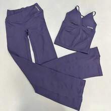 Women Two-Piece Outfits - Peacock Blue Suit - View 2