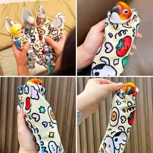 Bird Nail Clippers, Parrot Grooming Wrap, 2-In-1 Nail Trimming Set - Suitable For Cockatiels, Budgies, Lovebirds, Small Long-Tailed Parrots, Anti-Scratch Anti-Escape Multi-Functional Pet Supplies - Style A - View 3