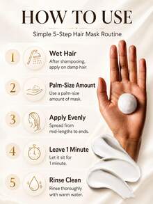 L’Oreal Paris قناع الشعر Salon Core Resilience 75 مل، يصلح الشعر الجاف، ينعم ويغذي، عناية عميقة، التحكم في الزيوت ومكافحة التجعد، مناسب لجميع أنواع الشعر - شامبو وبلسم صالون، قناع ترميم الشعر - مشاهدة 9
