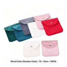 2pcs/5pcs/10pcs/20pcs/50pcs Velvet Jewelry Packaging Bags Soft Velvet Gift Bags For Rings Earrings Bracelets Necklaces Storage Bags Wedding Guest Candy Bags Gift Bags - Velvet Jewelry Pouch - View 56