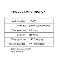 Hatteker 1pc 6-In-1 Electric Hair Clipper, Multi-Function Oil Hair Carving Electric Trimmer, Nose Hair Trimmer, Portable Private Shaving Razor, Hair Clipper - View 6