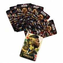 FIFA Messi & Ronaldo Football Playing Cards, Football Star Playing Card Set With Storage Box, Suitable For Party Games And Fan Collection - Multicolor - View 4