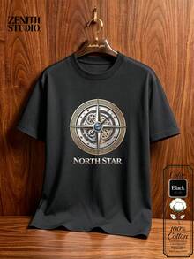 Camisetas de hombre - Negro - Ver 2