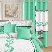 Comforter Sets - Mint Green - View 3