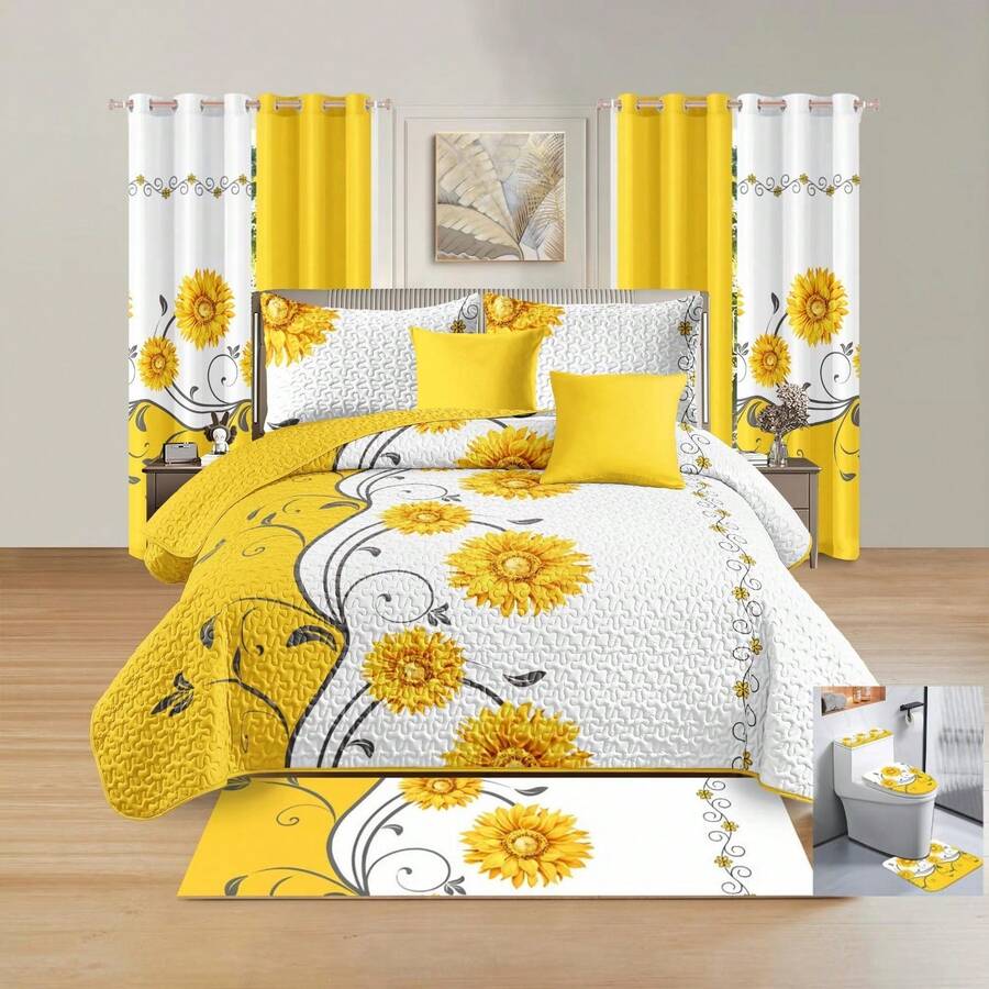 Comforter Sets - Yellow - View 1