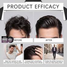 Men's Medium Hold High Shine Hair Wax Pomade For Slick Vintage Slick Back Hairstyle, Daily Styling And Grooming, Easy To Wash, 70g - Hair Wax 1 Jar - View 10