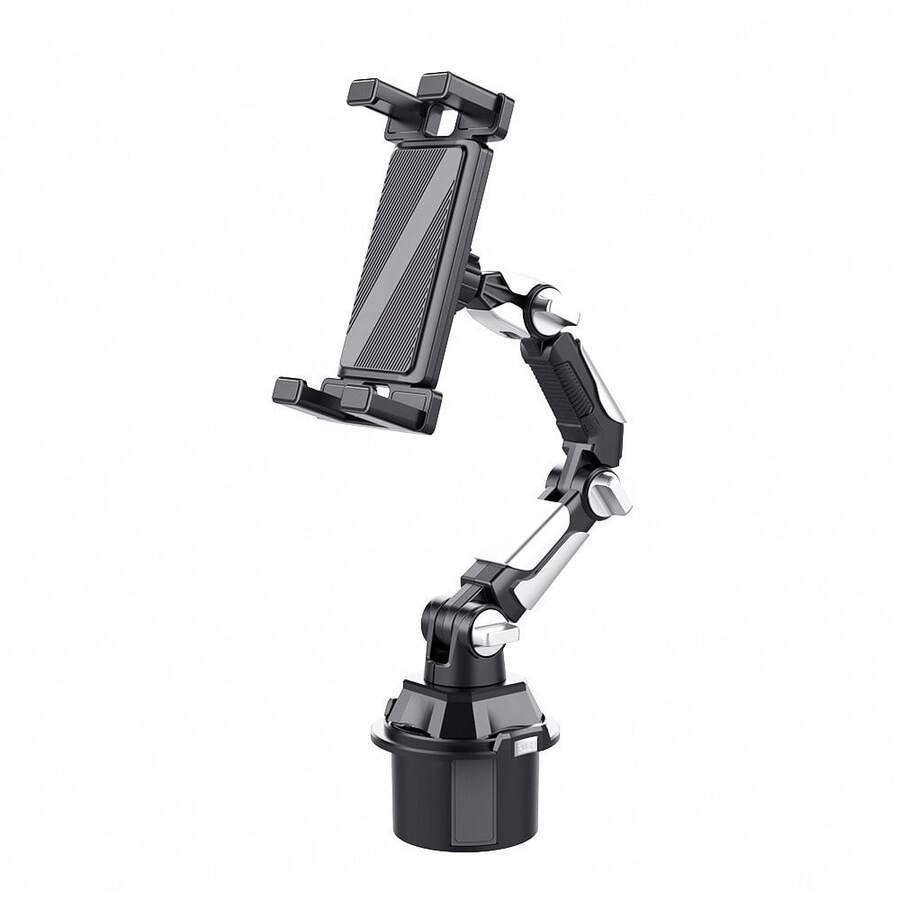 Dudukan Ponsel & Tablet untuk Cup Holder Mobil, Dudukan Ponsel dengan Lengan Panjang Putar 1080° Anti Guncang, Aksesori Interior Mobil Universal, Cocok untuk Smartphone & Tablet 4-12 Inci - beraneka warna - View 1