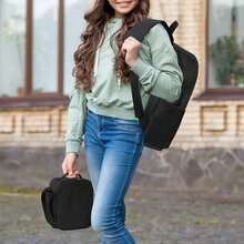 Women Bag Sets - Black - View 7