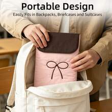 11-13.6 Inch Laptop Sleeve Compatible With Macbook Neo 13 Inch 2026/Air 13.6 13 Pro 13 Inch, Also Compatible With IPad And Other Tablets - View 6