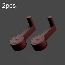 2pcs/Set Home Anti-Opening Lock Hook, Door Handle Fixed Protective Lock, Door Handle Protector, Portable Travel Door Lock, Anti-Pry Anti-Collision - Multicolor - View 13