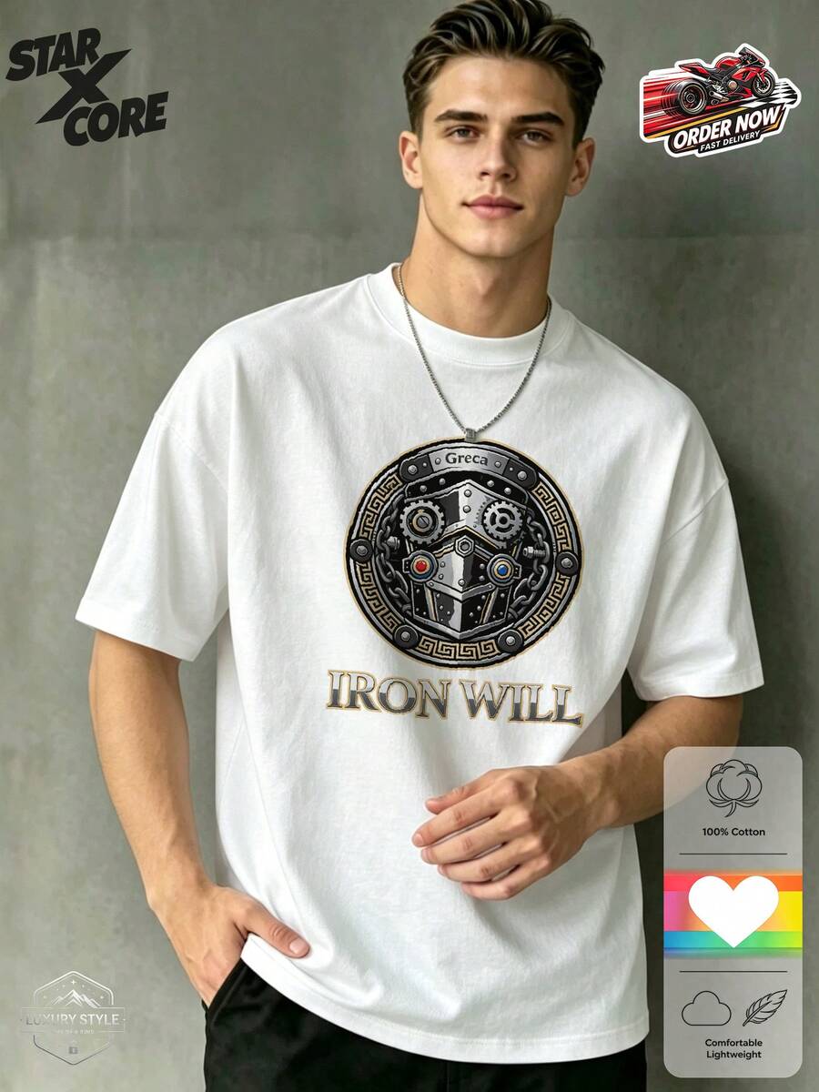 Men T-Shirts - White - View 1
