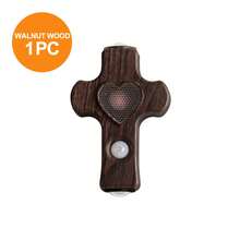 LED Jesus Cross Wall Light, Home Decor Cross-Shaped Wall Lamp, Rechargeable Magnetic Motion Sensor Wall Light, 3 Colors Dimmable, Battery-Powered, Suitable For Halloween, Christmas, Thanksgiving, Wedding Birthday Party Signs, Easter Decorations - Multicolor - View 24