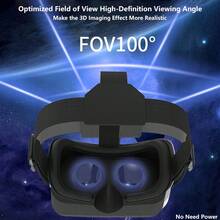 YIYI VR Glasses 3D VR Glasses Universal Virtual Reality Goggles Support 360°Panorama Large Screen An-Ti Bluelight Adjustable Pupil Distance Eye Protection VR Goggles For Movies Games Gift For Man & Women, No Need Power - 1pc - View 10