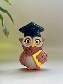 1PC Owl With Graduation Cap Silicone Mold, Creative DIY Owl Ornament Plaster Mould, Epoxy Resin Mold For Home Decor & Gift Making, Handicrafts Casting Molds, Art Decorations Gypsum Mold, Scented Candles Mold - 01-straight-eared Rabbit Tray Silicone Mold - View 7