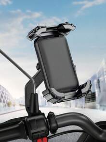 1pc Motorcycle Phone Holder Car/Bicycle/Electric Scooter Phone Navigation Mount - Multiple Styles - View 6