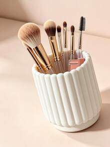 Cosmetic Organizer, Multi-Functional Student Stationery Pen Holder, Desktop Makeup Brush Holder, Large Capacity Detachable Desktop Storage Box, Pen Holder, Personalized Skincare Storage Box - Gift For Women, Creative Gift For Her, Large Capacity Cosmetic Storage Box, Multi-Functional Student Stationery Pen Rack, Detachable Makeup Brush Desktop Storage Tube Rack, Vanity Storage Box - Multicolor - View 4