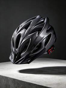 1pc Adult Unisex Cycling Helmet, Ultra-Light Adjustable Head Circumference, Detachable Visor, Soft EPS Foam Lining, Breathable Ventilation Design, Suitable For Mountain Bike, Road Bike And Outdoor Sports - Multicolor - View 4