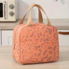 Tas Bekal Makan Siang Berinsulasi Motif Tinta Kapasitas Besar Terbaru, Tas Kotak Bento untuk Kerja, Sekolah, Perjalanan Luar Ruangan, Piknik, Tas Pendingin Es, Tidak Bersentuhan dengan Makanan - MultiWarna - View 11