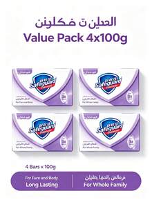 Safeguard 皂液超值 4 入組（3 個純白 + 1 個薰衣草） - 100g*4 - 查看 4