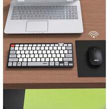 Acer 2.4G Dual-Mode Wireless Keyboard And Mouse Combo, Type-C Rechargeable, Digital Display, Silent Chocolate Keyboard, Adjustable DPI Mouse, Multi-Device Switching, Universal For Desktop, Laptop, And Tablet - View 3