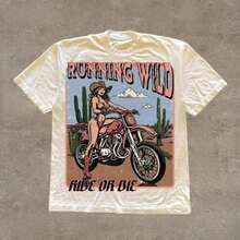 Women T-Shirts - 白色 1 - 查看 8
