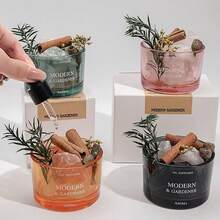 1 buah Batu Diffuser Aromaterapi Kristal (Minyak Esensial Tidak Termasuk), Ornamen Kristal Elegan, Cocok untuk Dekorasi Rumah Kamar Tidur, Ruang Tamu, Dekorasi Meja Kelas Atas, Hadiah Ulang Tahun dan Liburan yang Sempurna untuk Ibu dan Pacar - A - View 2