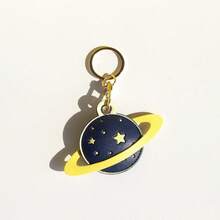 1PC Planet Keychain, Cute Bag Charm Car Key Ring Pendant, Holiday Gift Accessory - Multicolor - View 8