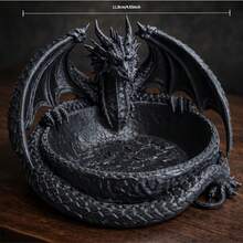 1pc "Dragon's Nest" Multifunctional Desktop & Entryway Storage Tray, Perfect For Storing Keys, Coins, Rings And Other Daily Items, Also Can Be Used As A Jewelry Tray - Multicolor - View 7