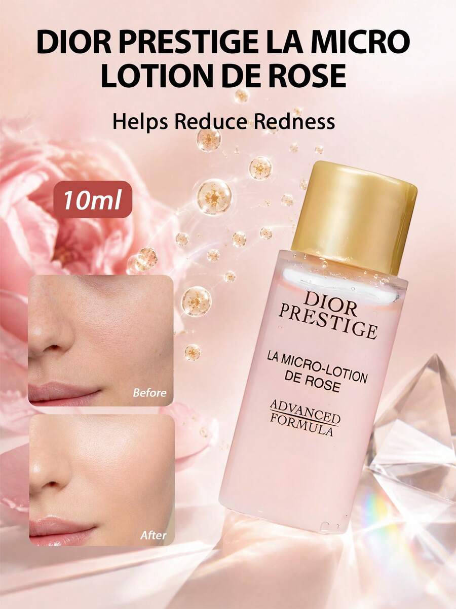 Dior Prestige 玫瑰微精粹 10ml 進階配方保濕滋養臉部化妝水 - Dior 精華水-1瓶 - 查看 1