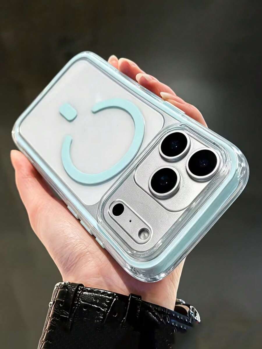 奢華緩衝防震透明 2 合 1 糖果色磁吸無線充電手機殼，適用 18 Pro Max 17 Pro 17 Pro Max 17Air 12 13 14 15 16 Pro Max 14 15 16 Plus，男女通用，軟 TPU 防撞保護殼