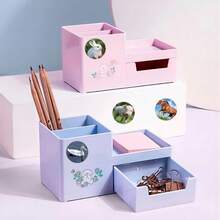 500張可愛動物塗鴉捲筒貼紙，1英吋圓形，8款圖案，適用於信封、雜誌、手機殼、水瓶、電腦、頭盔、剪貼簿、DIY裝飾、節日派對禮物包裝，PVC自黏封口貼紙，學校用品 - 萌趣動物 - 查看 3