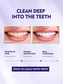 SADOER Purple Cleaning Toothpaste, Deep Cleaning Teeth, Purple Toothpaste Whitening Brightening Toothpaste 1pc/2pcs/5pcs - Purple Toothpaste - View 8