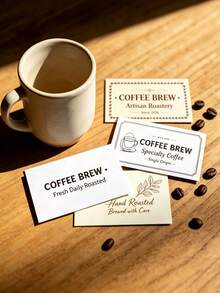 10/100/200/500pcs Custom Business Cards, Double-Sided Printed Cards, Optional Laminated Cards, Upload Your Design, Customize Images, Personalized Cards, Custom Nail And Hair Salon Cards, Personal Business Cards, Commercial Store Cards - Multicolor - View 6