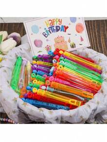 24/48/60pcs Small Bubble Shower Gift Set, Suitable For Christmas, Thanksgiving, New Year, Wedding, Performance, Outdoor Summer Gifts - Multicolor - View 6
