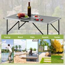 Table d'extérieur - Gris - Voir 2