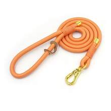 Zinc Alloy Buckle Design, Hand-Woven Thick Rope, Strong Small, Medium And Large Dog Rope, Strong Pull Border, Dog Rope Dog Rope.New Thick Handmade Woven Dog Leash/Strong Pulling Force/Stylish Colorful Outdoor Walking Leash/Secure Hook/ - Multicolor - View 21