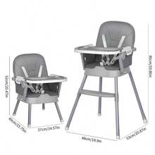 Baby Highchairs & Booster Seats - Grey - View 6