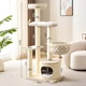 Solid Wood Multi-layer Board Cat Tree Model a