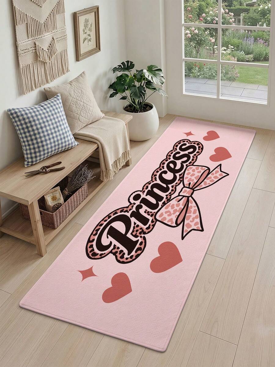 DAJIANG 1pc Bohemian Style Long Runner Rug, Kitchen Mat, Long Floor Mat Suitable For Bathroom, Kitchen, Outdoor, Hallway, Bedroom, Living Room, Machine Washable Easy To Clean, Non-Slip Entryway Mat, Bedroom Decor Autumn Decoration Rug Accessory