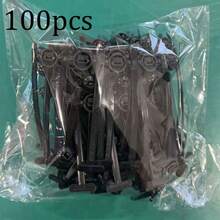 20/50/100pcs Heavy Duty Self-Locking Nylon Cable Ties With Black Plastic Zipper Head, Cable Tie Buckle With Center Pin, High Strength Wire Fasteners For Car Repair, Home, Office And Outdoor Use, Multi-Purpose Organization Tool - Multicolor - View 13