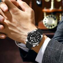 GAVEN DENTON Luxury Classic Men's Quartz Watch, Waterproof Calendar Luminous Multifunction Automatic Wristwatch, Comes With Gift Box, Ideal Choice For Personal Wear And Gifting - Multicolor - View 11